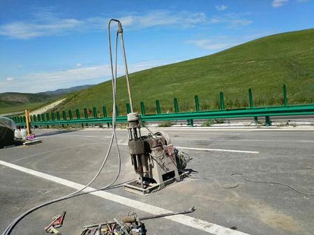 清水公路地基基础注浆加固